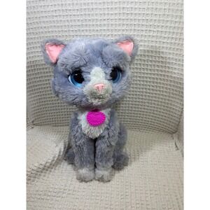 FurReal Friends Bootsie Interactive Plush Cat Kids OS Grey